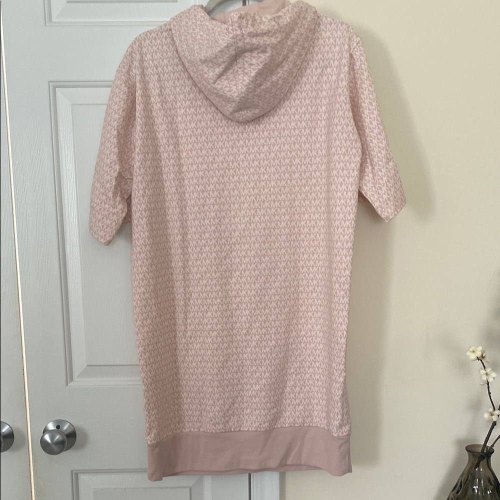 Michael Kors Light Pink Hoodie Dress - Picture 2 of 2